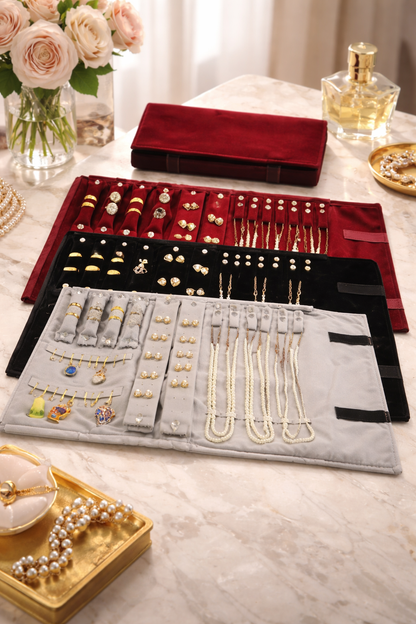 The Velvet Adorn Jewelry Organizer