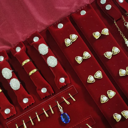 The Velvet Adorn Jewelry Organizer